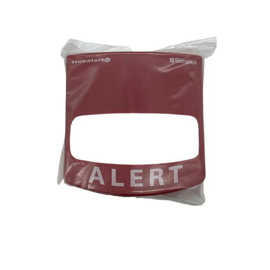 Simplex 49VOC-WRALT Cover Red "ALERT"