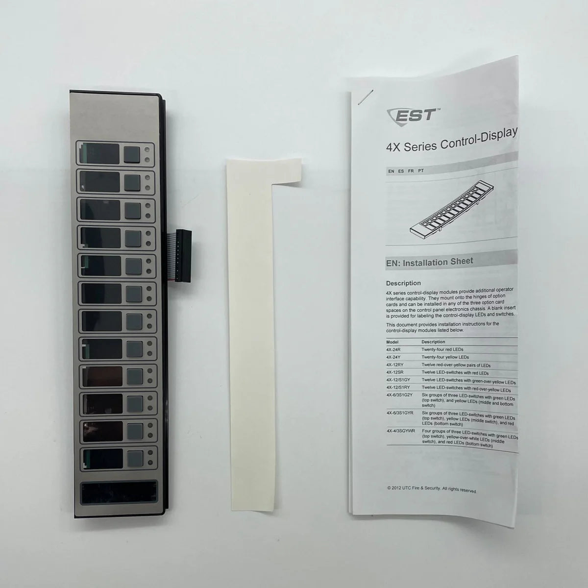 Edwards 4X-12/S1RY LED Display Control Module