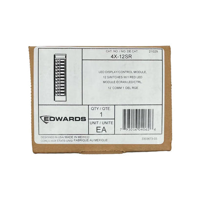 Edwards 4X-12SR LED Display Control Module