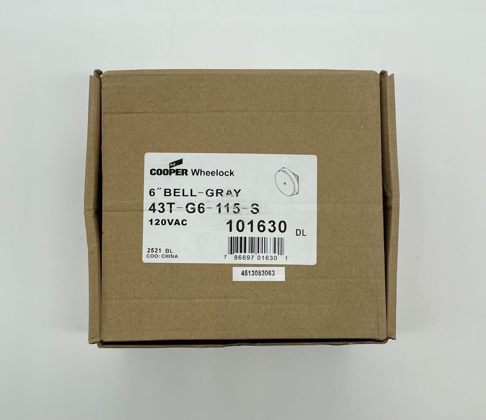 Wheelock 43T-G6-115-S - Same Day Shipping (SEALED)