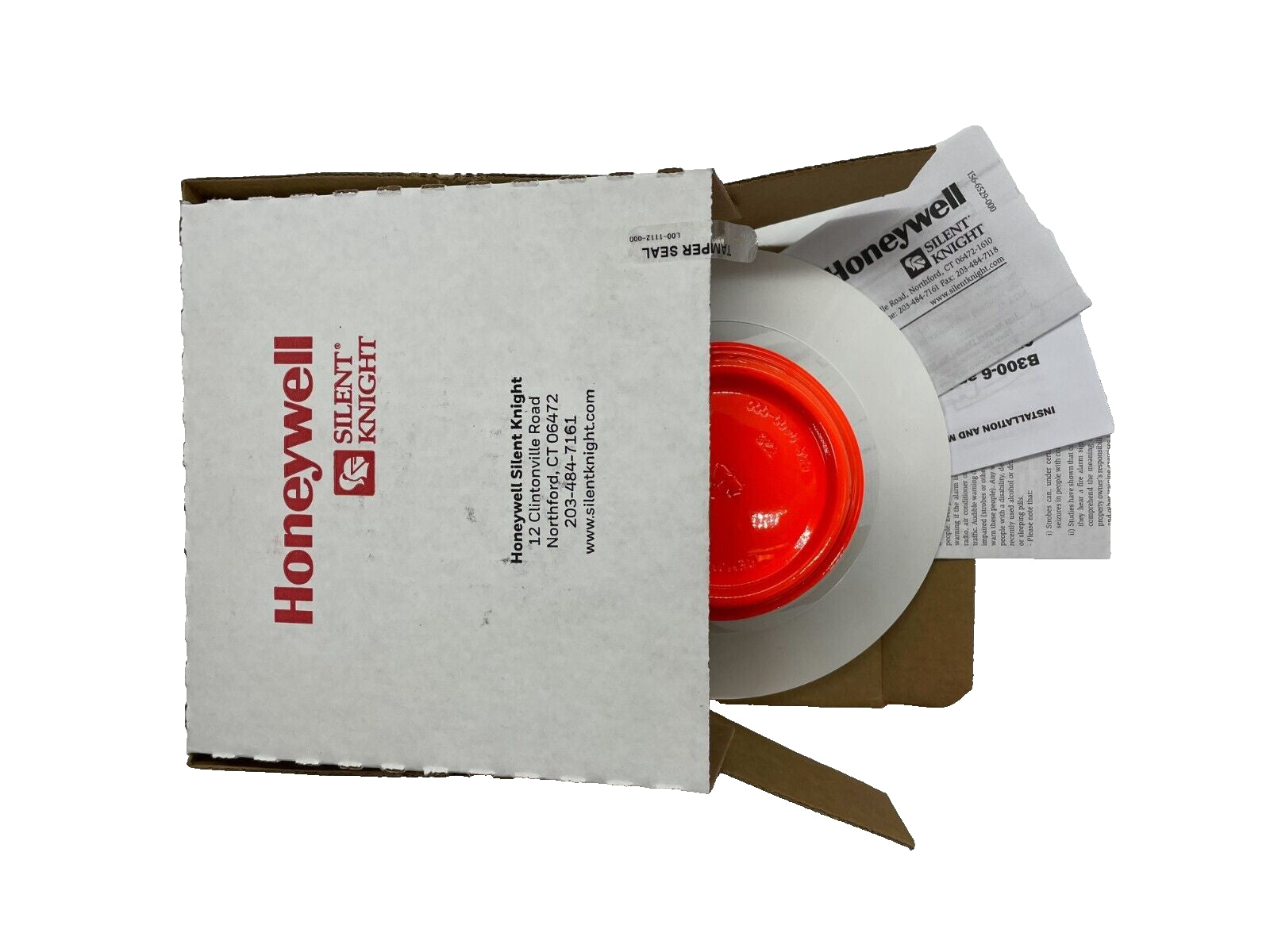 Silent Knight SK-HEAT-W Addressable 2-Wire Fixed Heat Detector, Includes Base