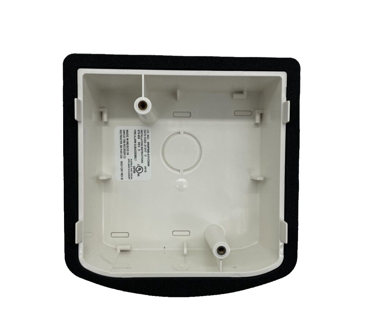 Simplex 49WPBB-AVVOWW Back Box, Wall Surface-Mounte