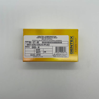 Gentex GX93-W - Same Day Shipping (SEALED)