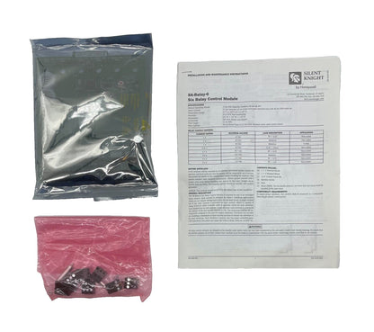 Silent Knight SK-RELAY-6 6-Relay Module - Same Day Shipping (SEALED)