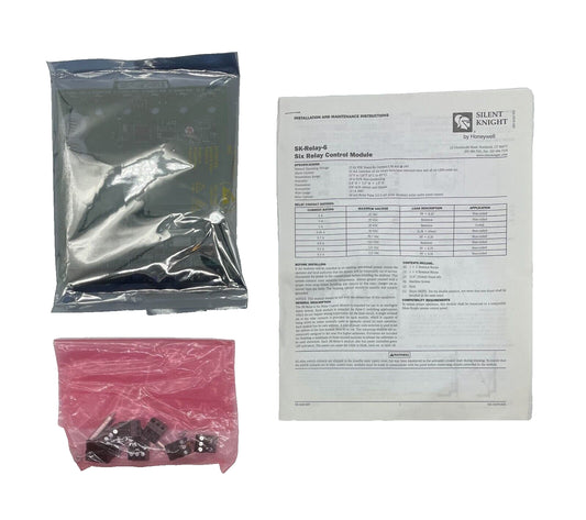 Silent Knight SK-RELAY-6 6-Relay Module - Same Day Shipping (SEALED)
