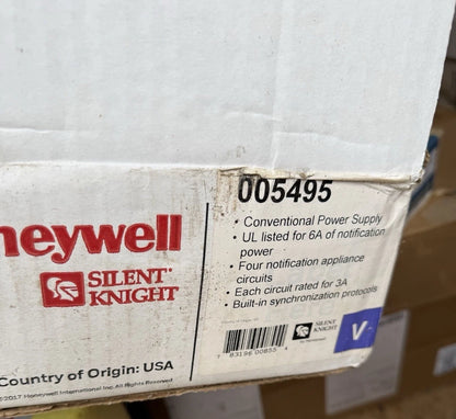 Honeywell Silent Knight 5495 Distributed Power Module - 005495 - NEW OPEN BOX
