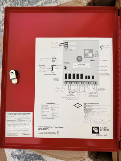 Honeywell Silent Knight 5495 Distributed Power Module - 005495 - NEW OPEN BOX