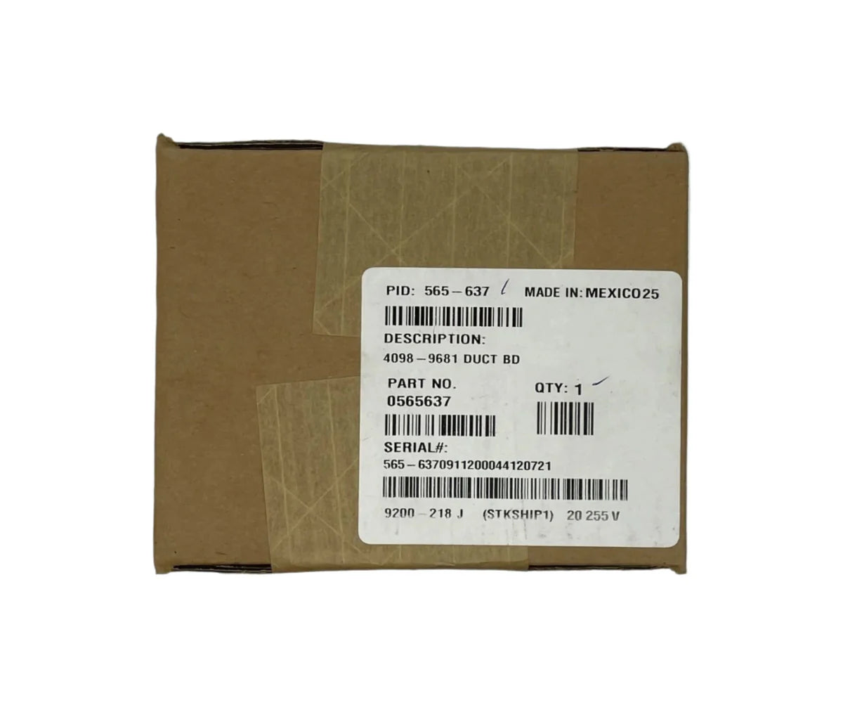 Simplex 565-637 (4098-9681) Duct Board