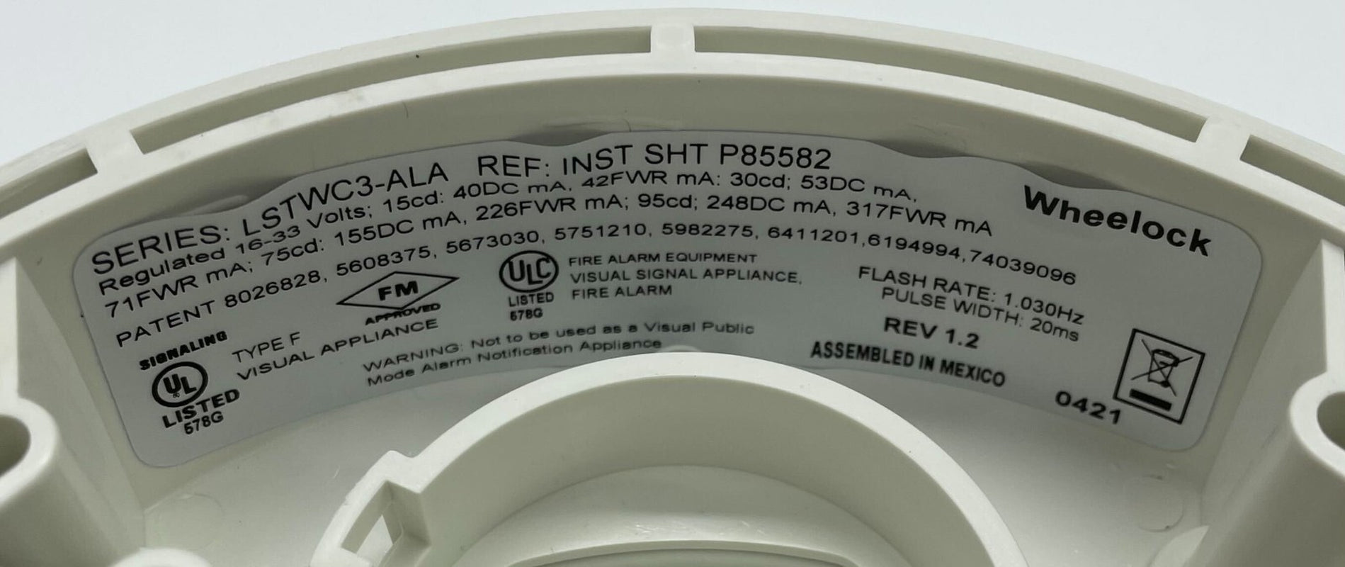 Wheelock LSTWC3-ALA - Same Day Shipping (SEALED)