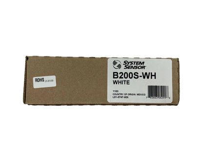System Sensor B200S-WH - Same Day Shipping (SEALED)