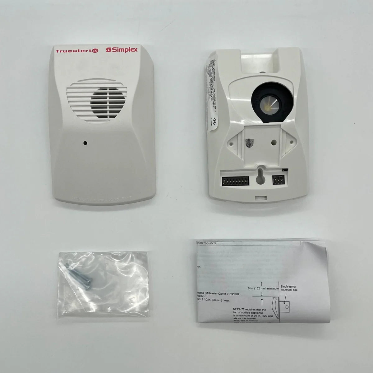 Simplex 59AO-WWS TrueAlert ES LED Addressable Horn Appliance