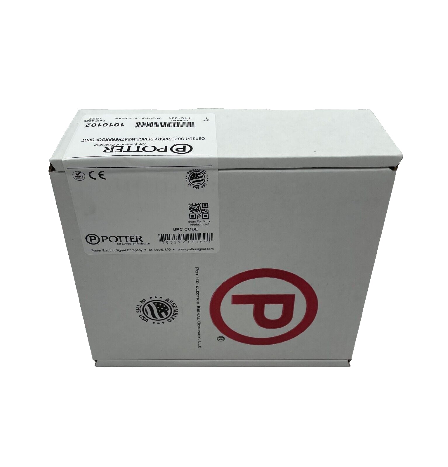 Potter OSYSU-1 Supervisory Single Switch - Same Day Shipping (SEALED)