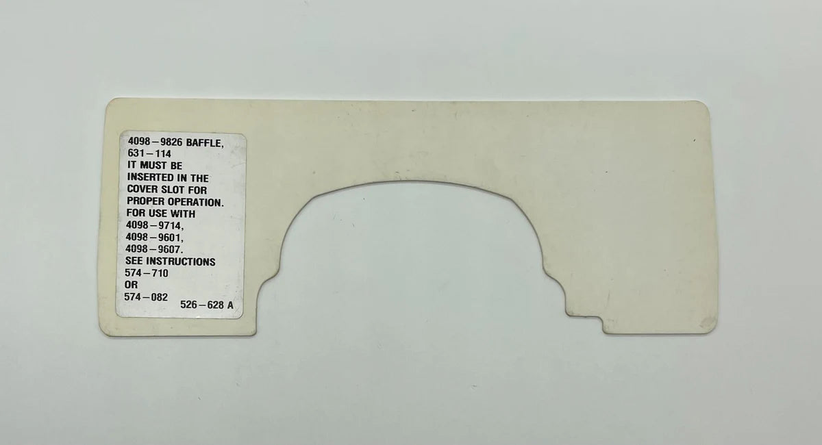 Simplex 631-114 4098-9826 Baffle