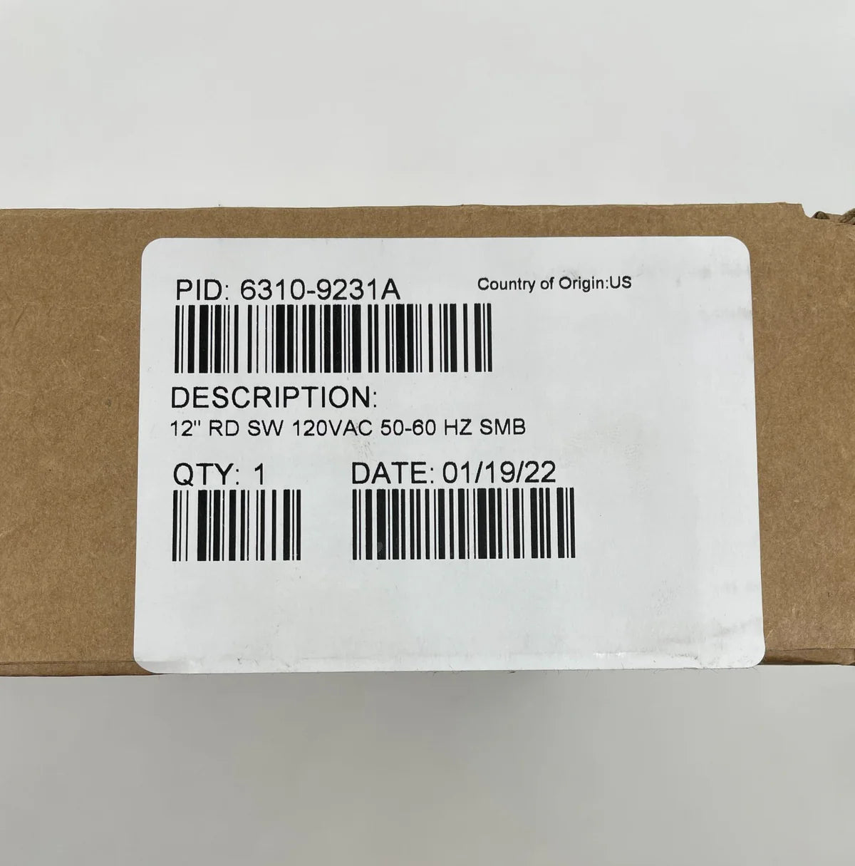 Simplex 6310-9231A 12″ Round Clock SF 120/60 3Watts