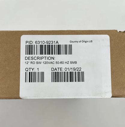 Simplex 6310-9231A 12″ Round Clock SF 120/60 3Watts