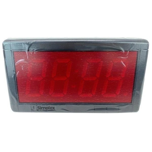 Simplex 6334-9125 Digital 2.5” Red LED, 120 VAC