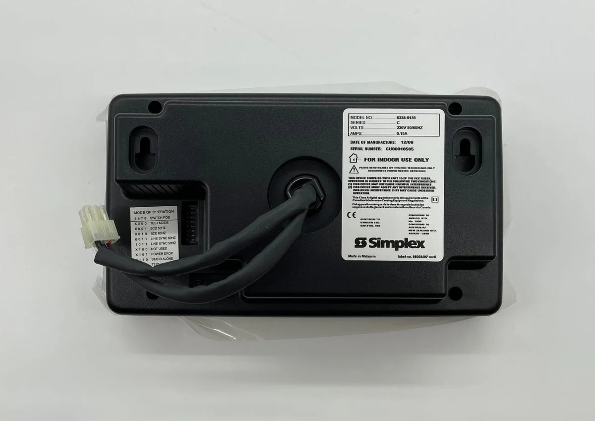 Simplex 6334-9135 Red LED 230 VAC