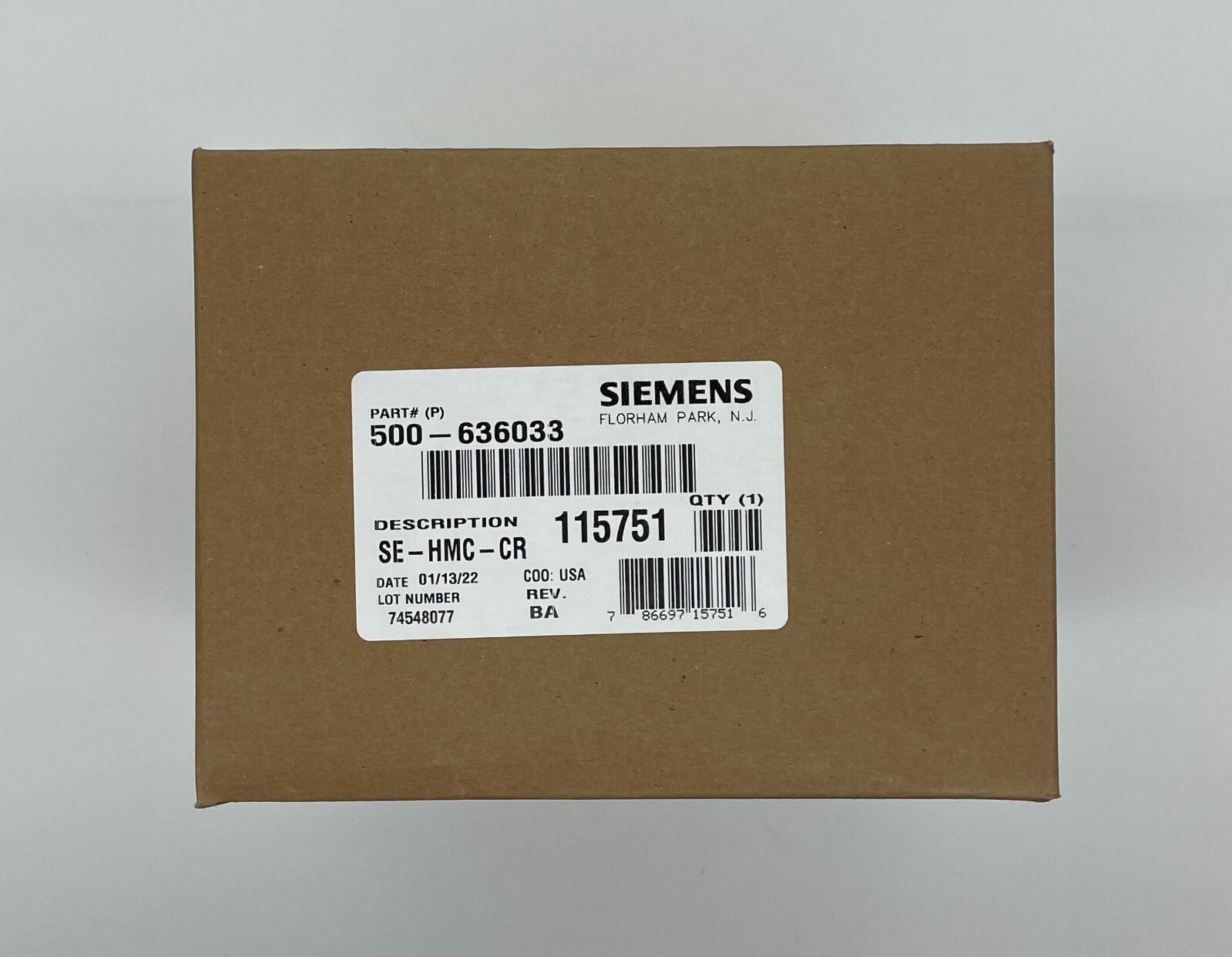 Siemens SE-HMC-CR - Same Day Shipping (SEALED)