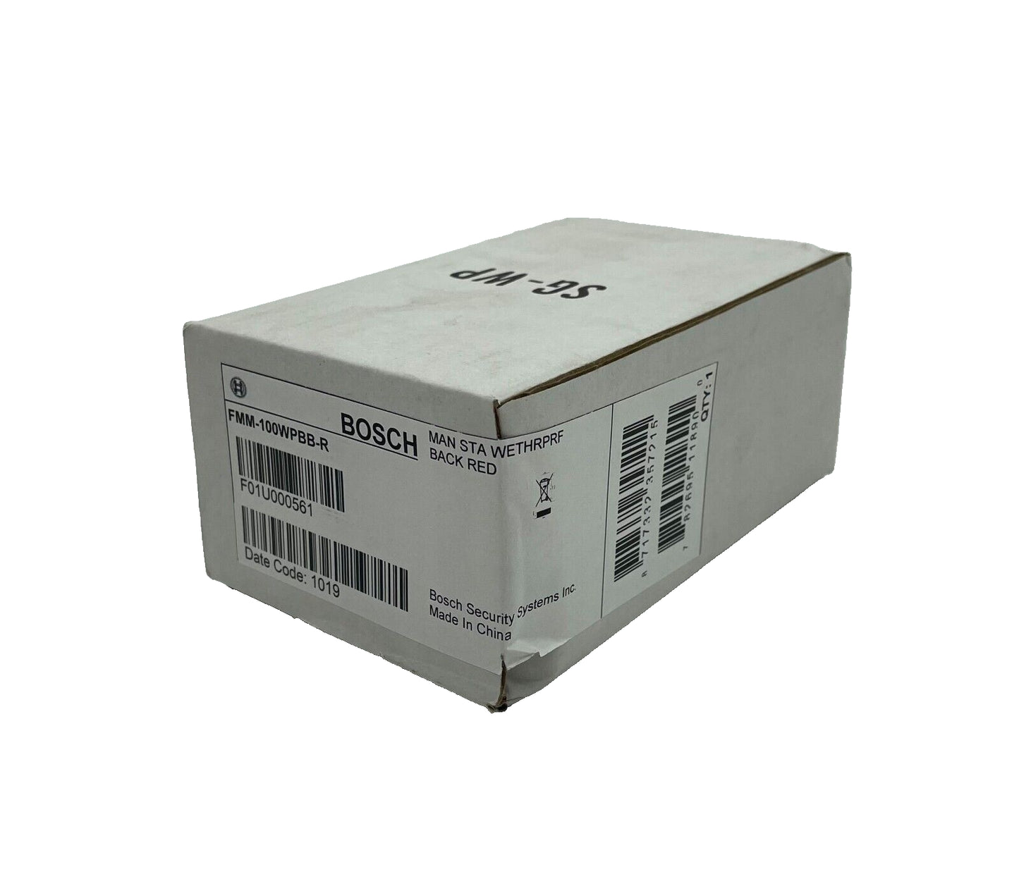 Bosch FMM-100WPBB-R - Same Day Shipping (SEALED)
