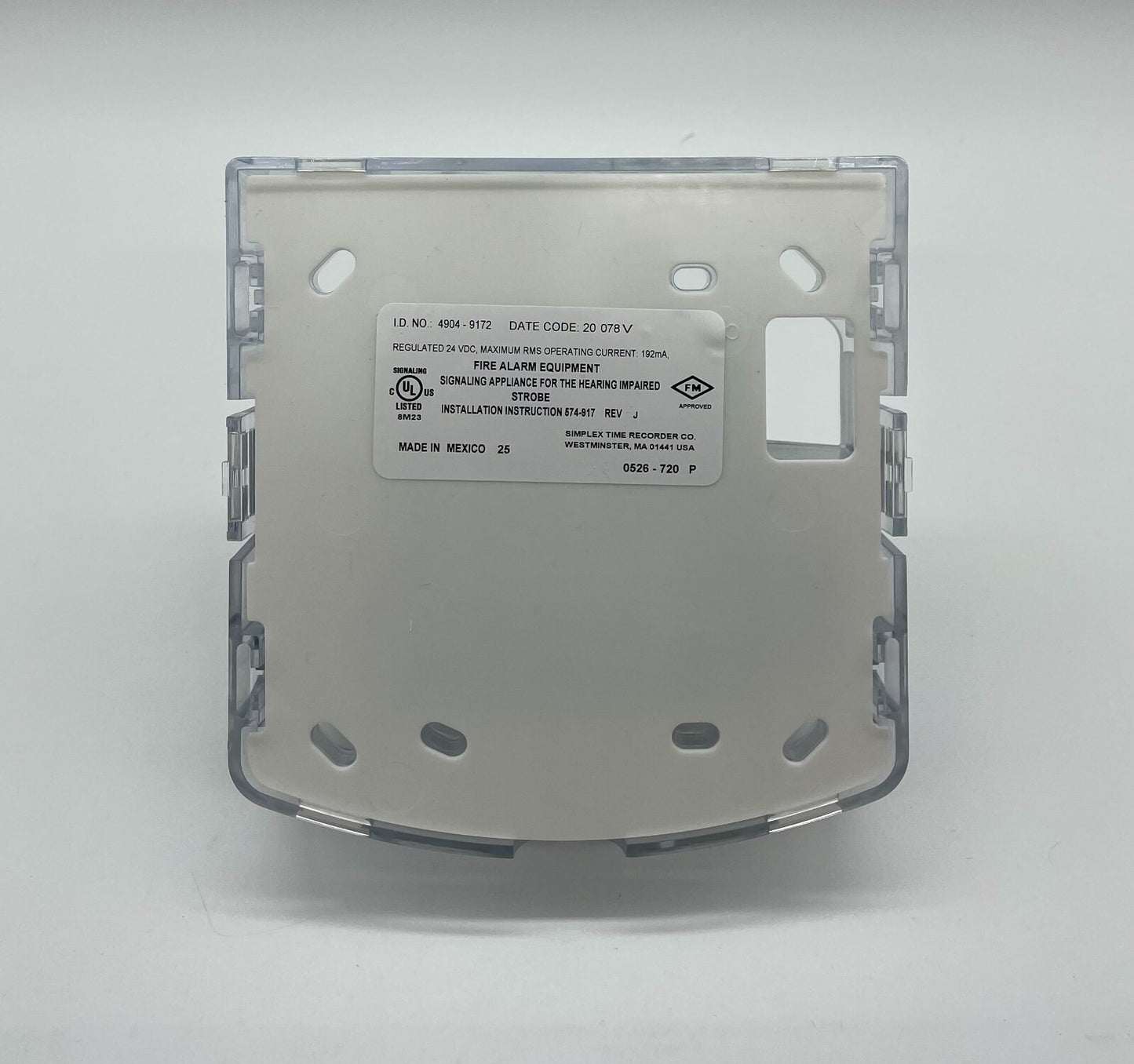 Simplex 4904-9172 - Same Day Shipping (SEALED)
