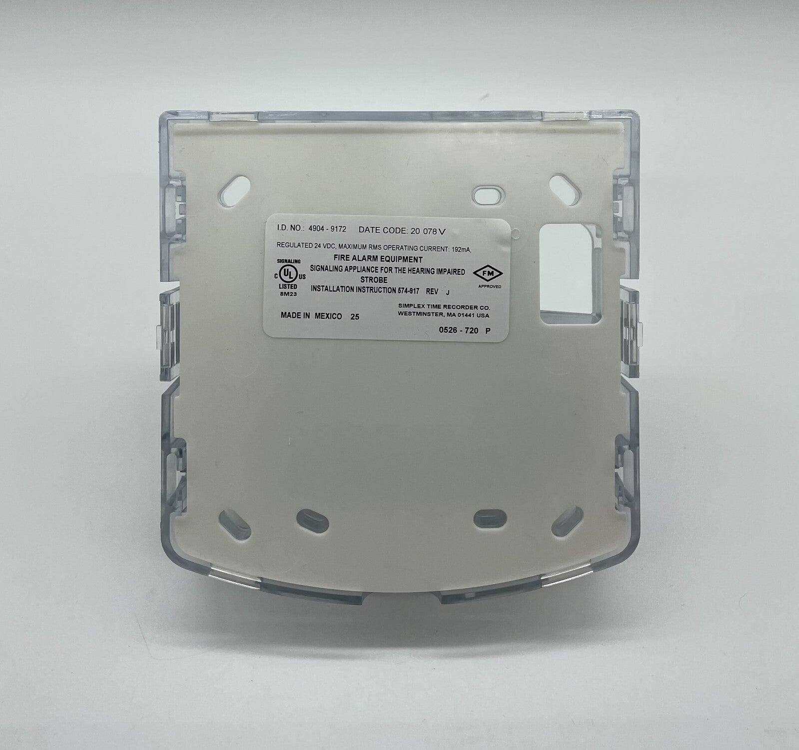 Simplex 4904-9172 - Same Day Shipping (SEALED)