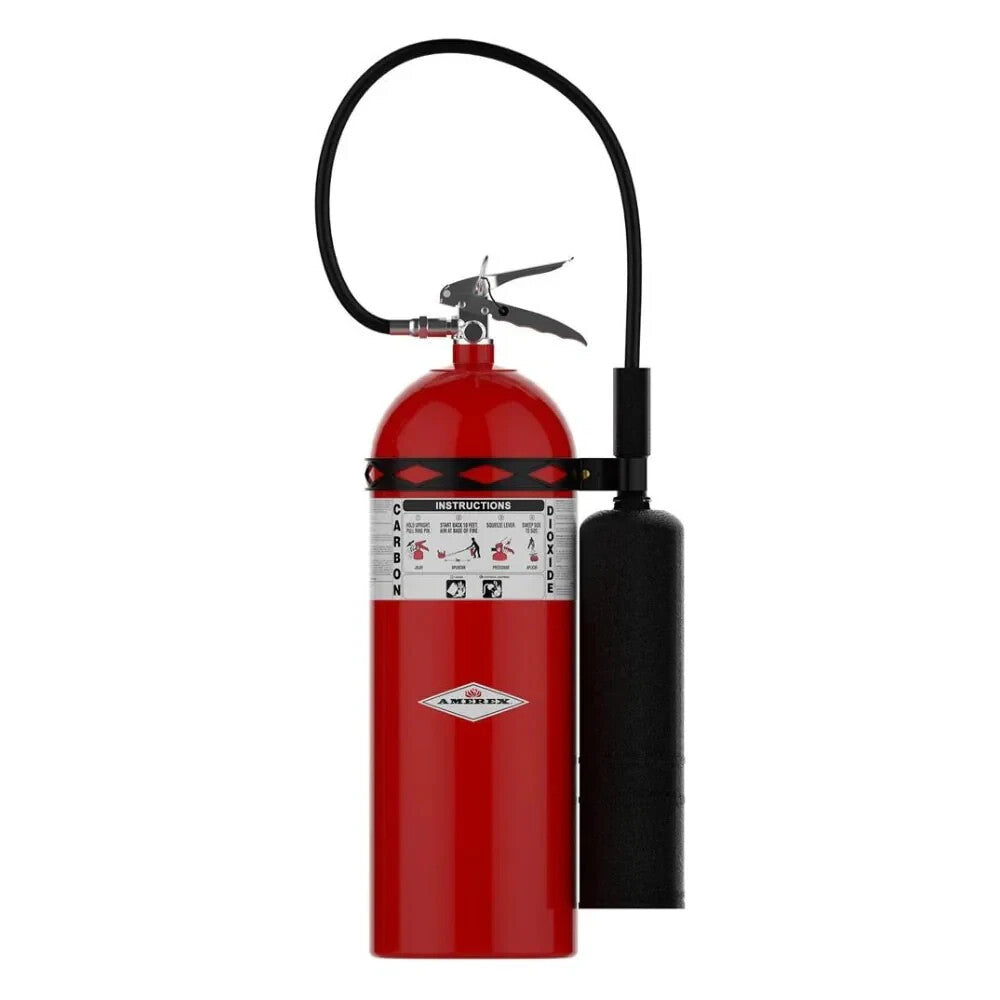 Amerex 332 20Lb CO2 Fire Extinguisher (1708) - Same Day Shipping (SEALED)