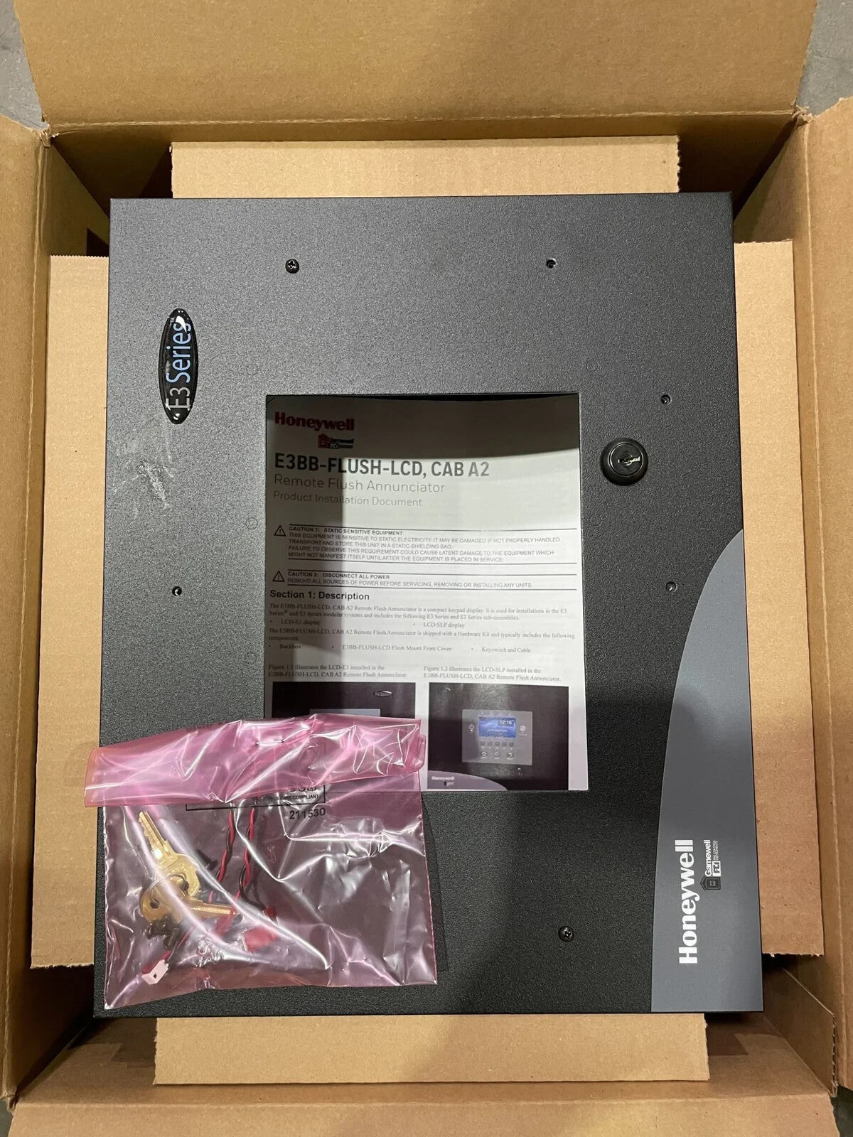 Gamewell-Fci E3BB-FLUSH-LCD - Same Day Shipping (Sealed)