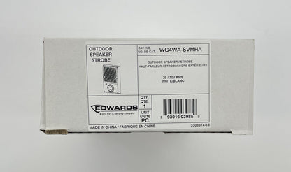 Edwards WG4WA-SVMHA - Same Day Shipping (SEALED)