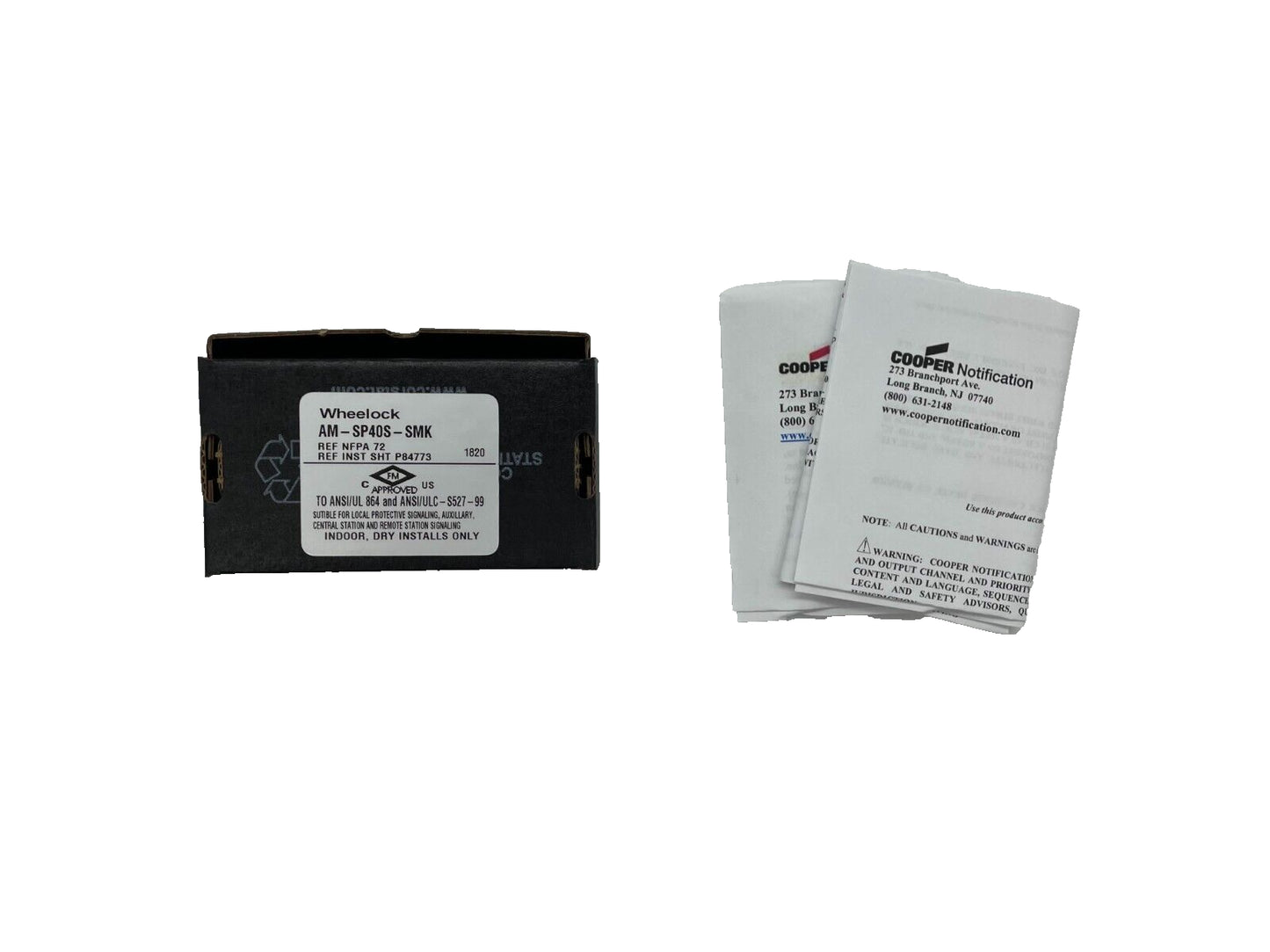 Wheelock AM-SP40S-SMK - Same Day Shipping (SEALED)