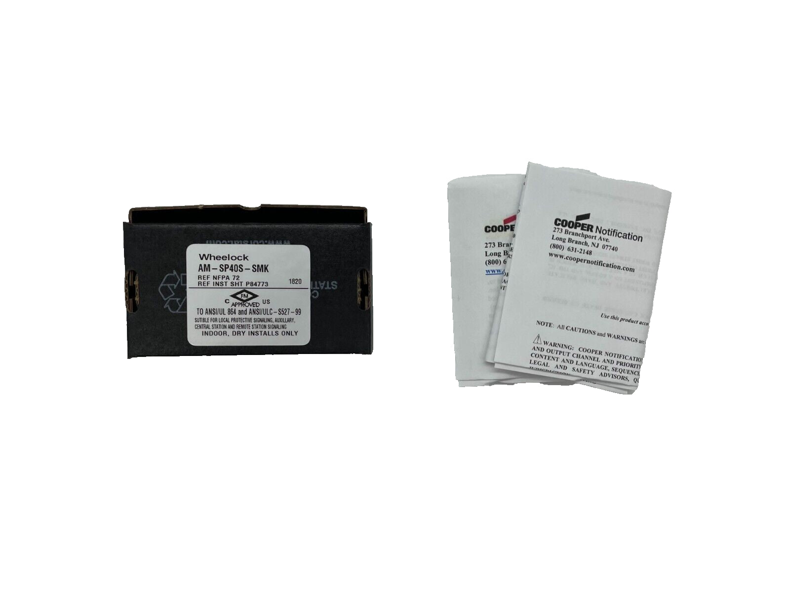 Wheelock AM-SP40S-SMK - Same Day Shipping (SEALED)