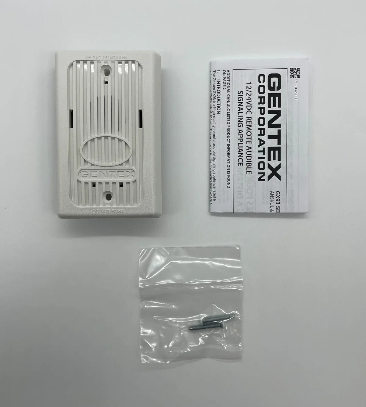 Gentex GX93-PW (904-1268-002) Mini-Horn - Same Day Shipping (SEALED)