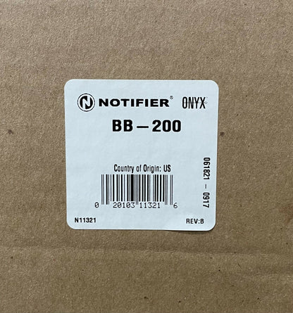 Notifier BB-200 - Same Day Shipping (SEALED)