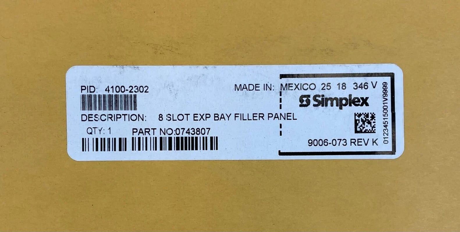 Simplex 4100-2302 - Same Day Shipping (SEALED)