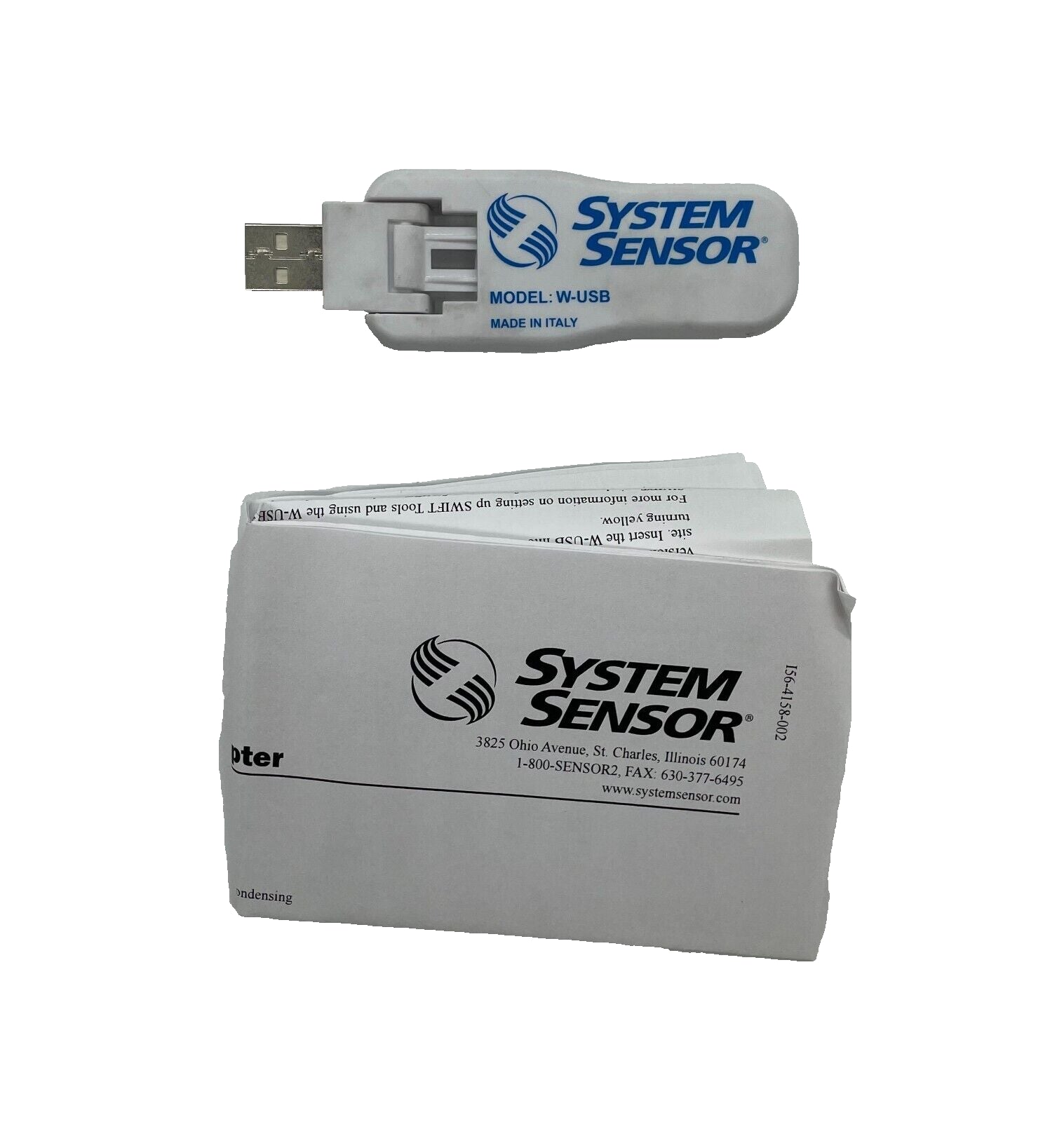 System Sensor W-USB - Same Day Shipping (SEALED)
