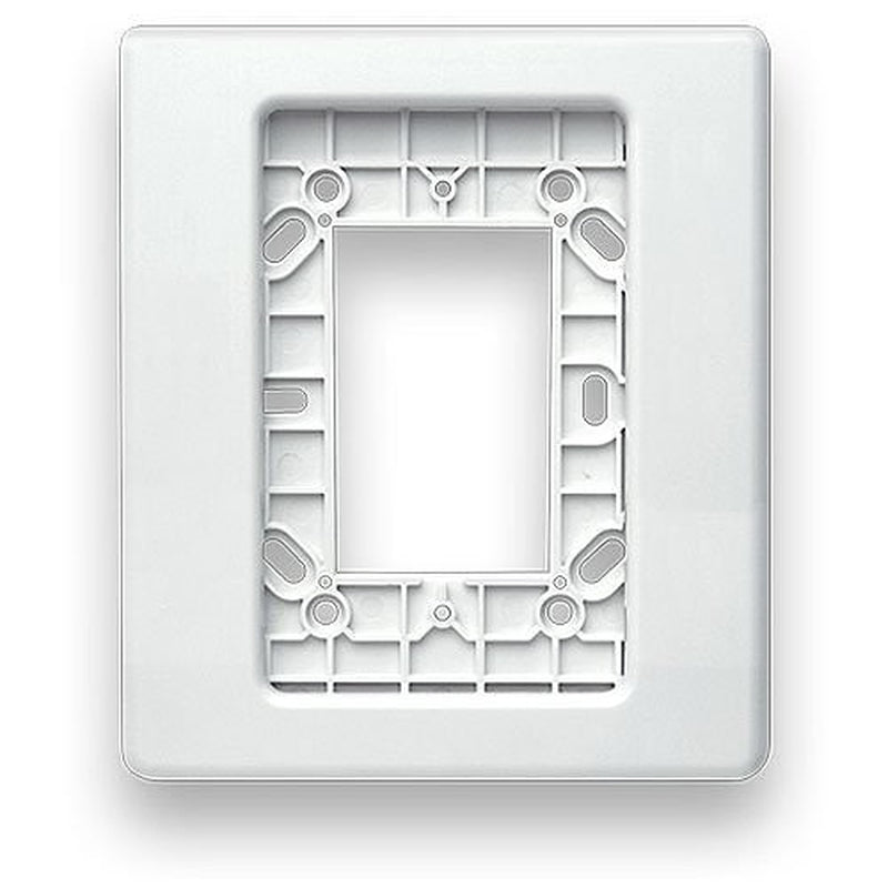 Edwards Signaling EG1TW Genesis EG1 Compact Wall Trim Plate, White