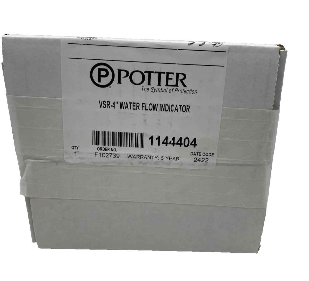 Potter VSR-4 Waterflow Alarm Switch with Retard - Same Day Shipping (SEALED)