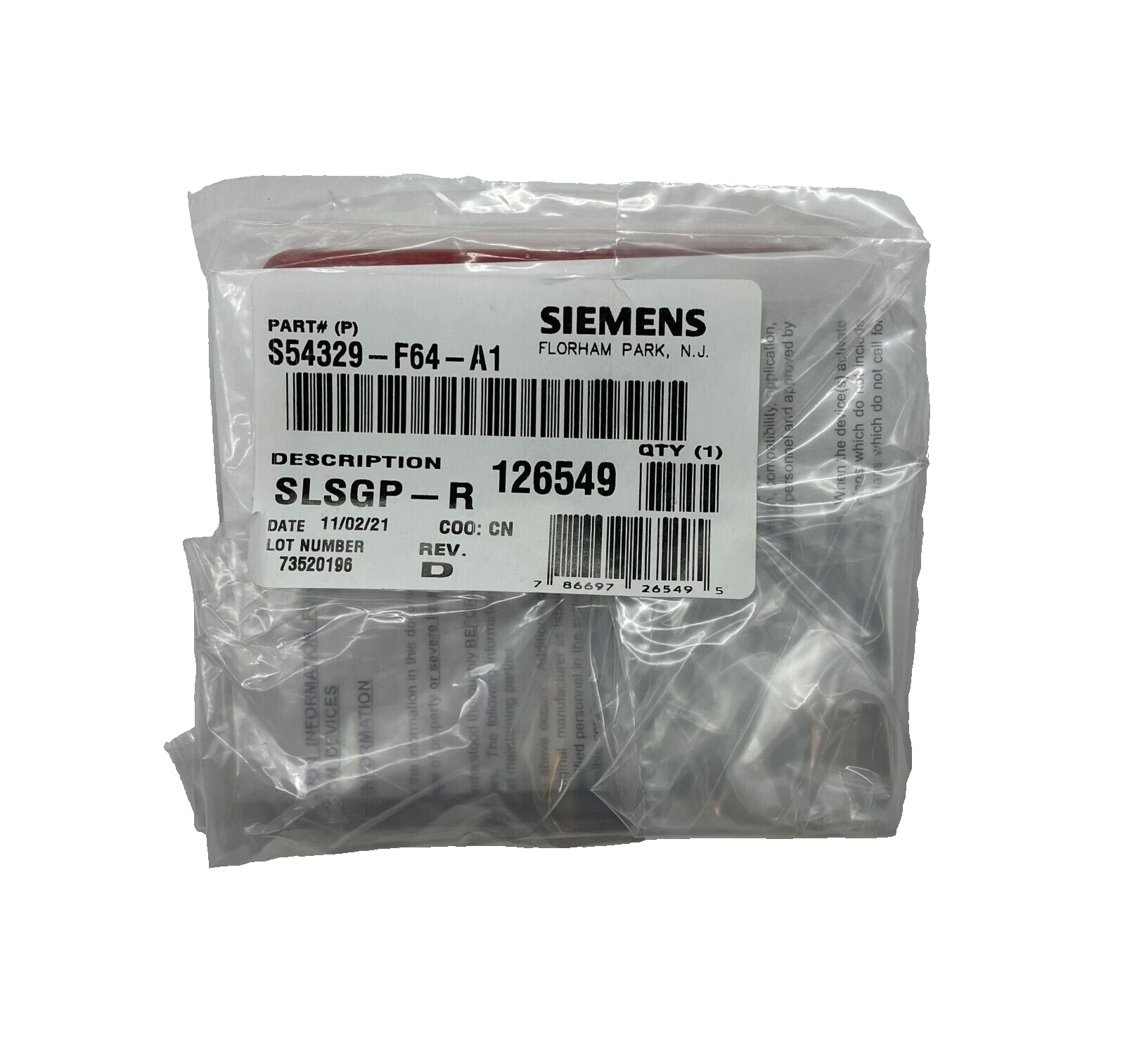 Siemens SLSGP-R - Same Day Shipping (SEALED)