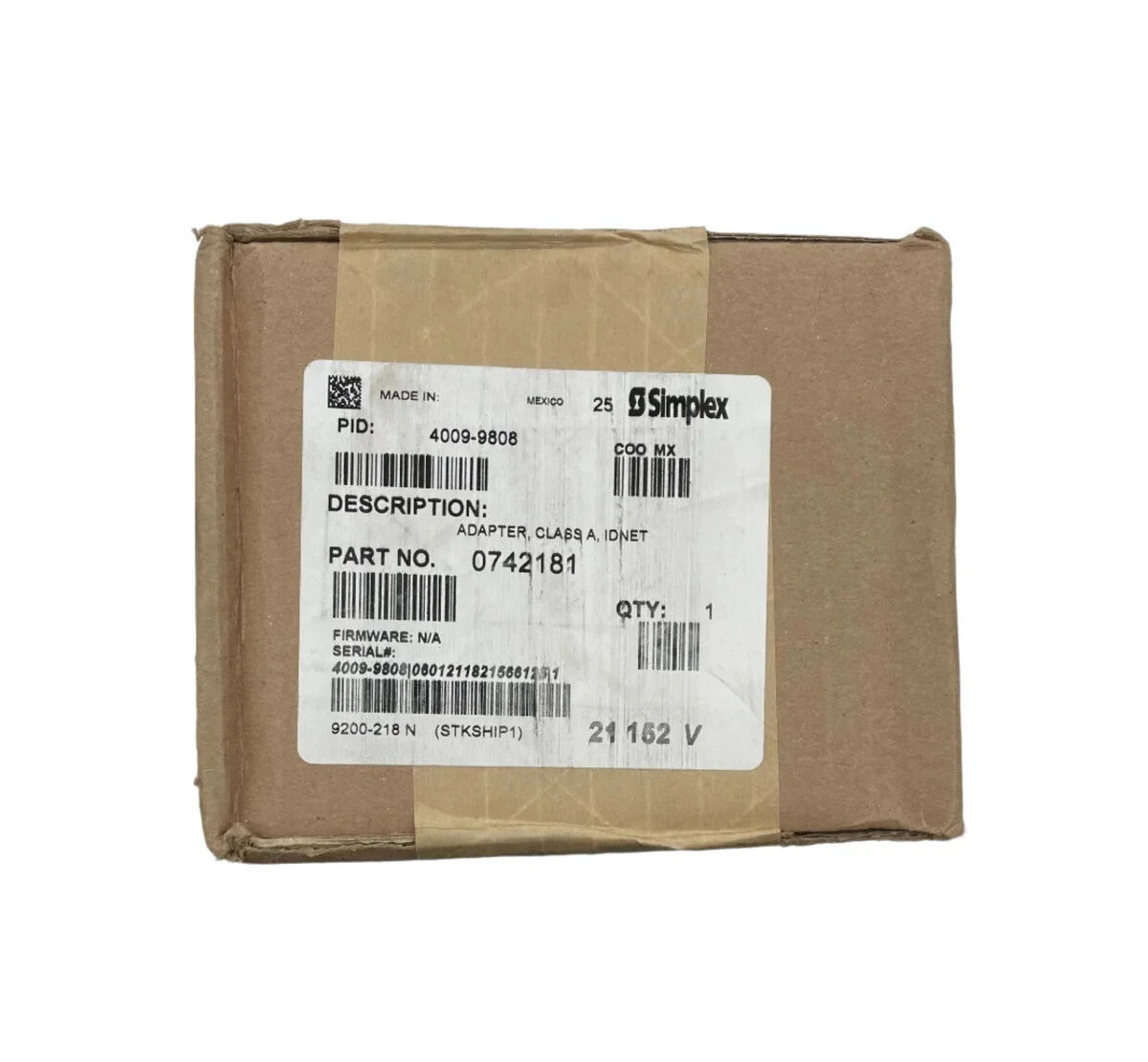 Simplex 4009-9808 - Same Day Shipping (SEALED)