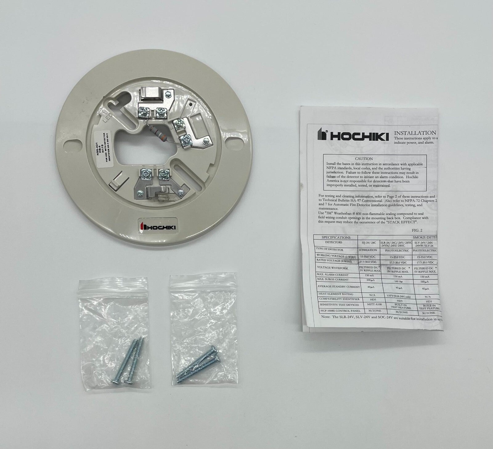 Hochiki NS6-221 - Same Day Shipping (SEALED)