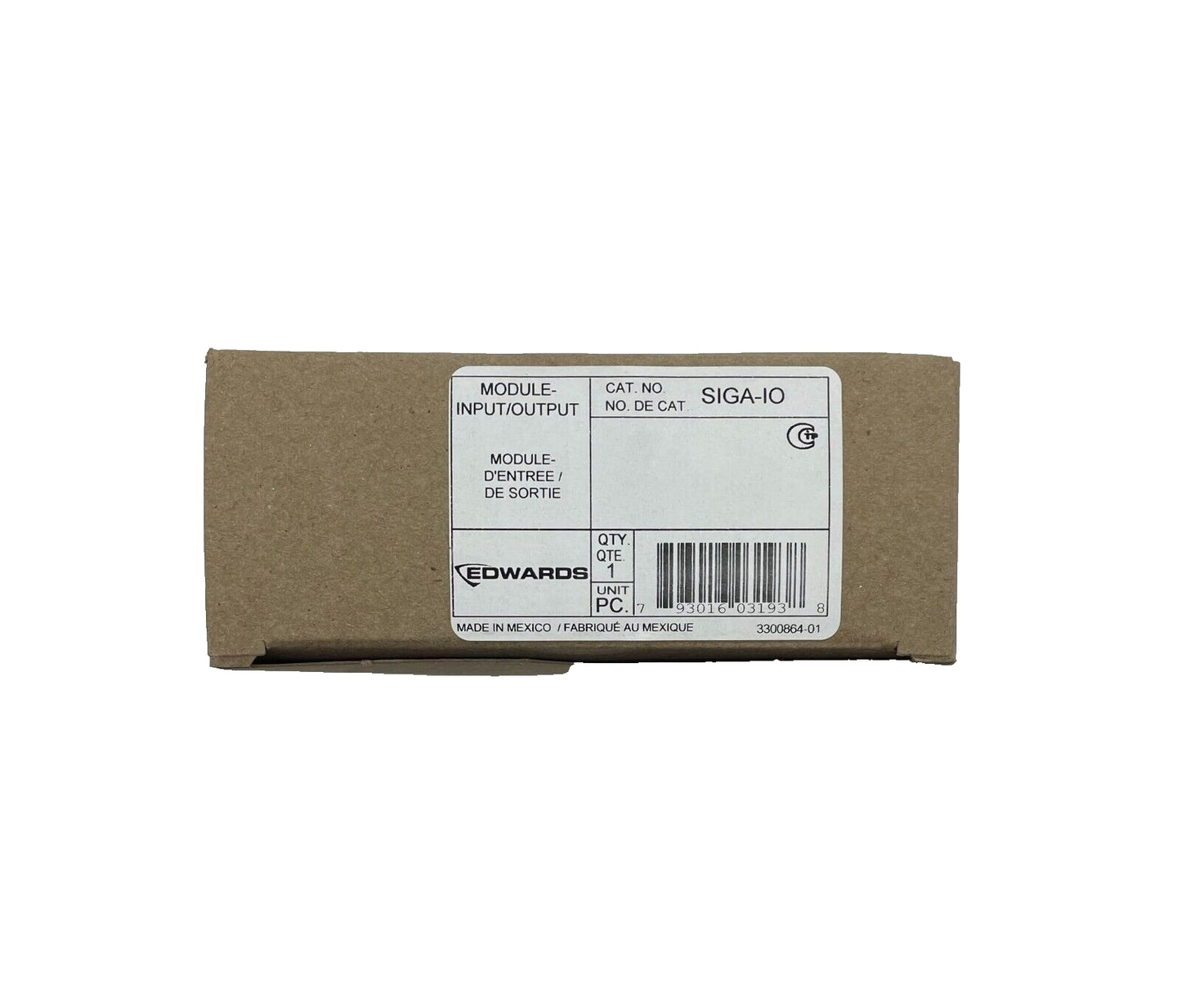 Edwards SIGA-IO - Same Day Shipping (SEALED)