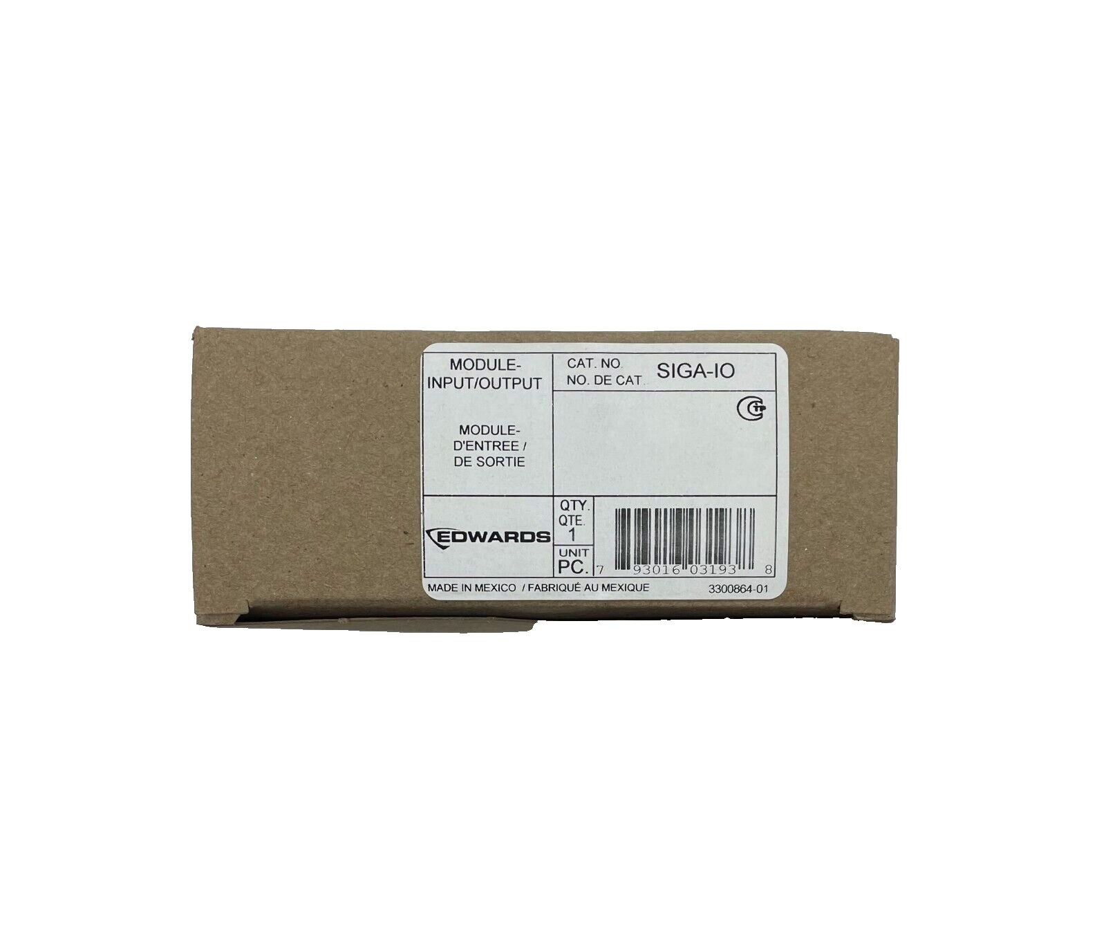 Edwards SIGA-IO - Same Day Shipping (SEALED)