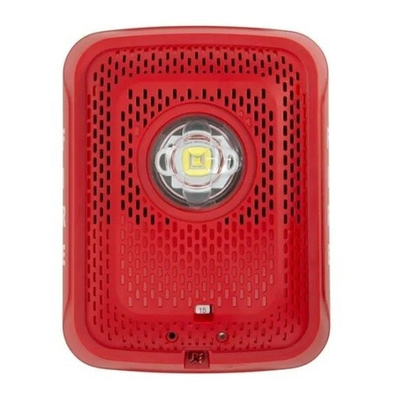 System Sensor SPSRLED L-Series Indoor Speaker Wall-Mounted LED Strobe, "FIRE"