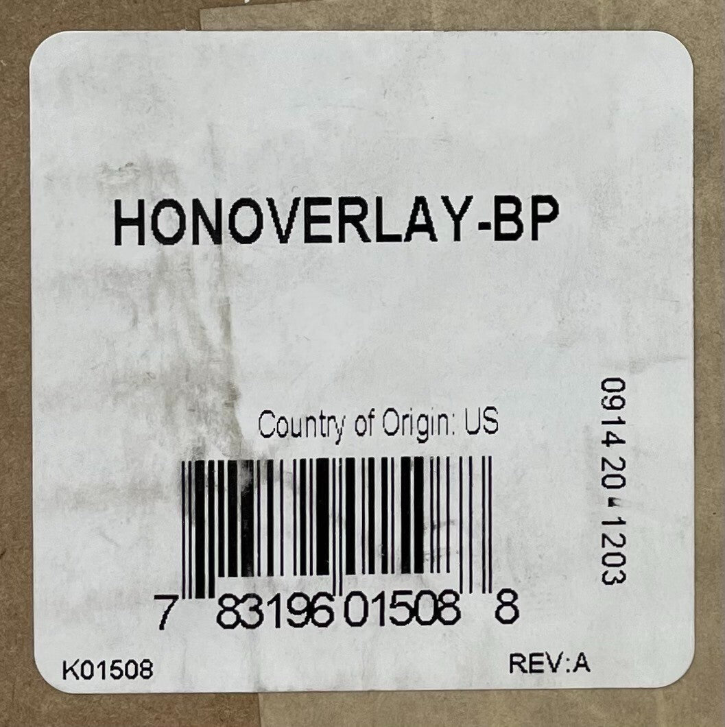 Honeywell HONOVERLAY-BP - Same Day Shipping (SEALED)