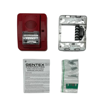 Gentex GEC3-12WR (904-1231-002) Horn Strobe Red - Same Day Shipping (SEALED)