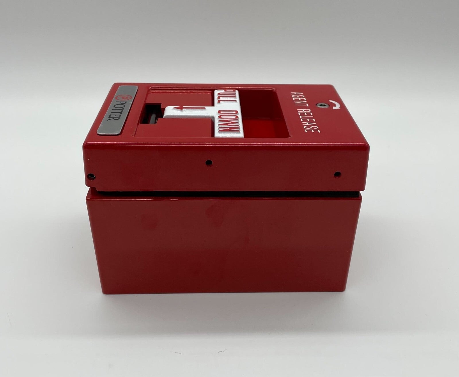 Potter RMS-1T-WP Pull Station, Single Action, Weatherproof Hex Reset