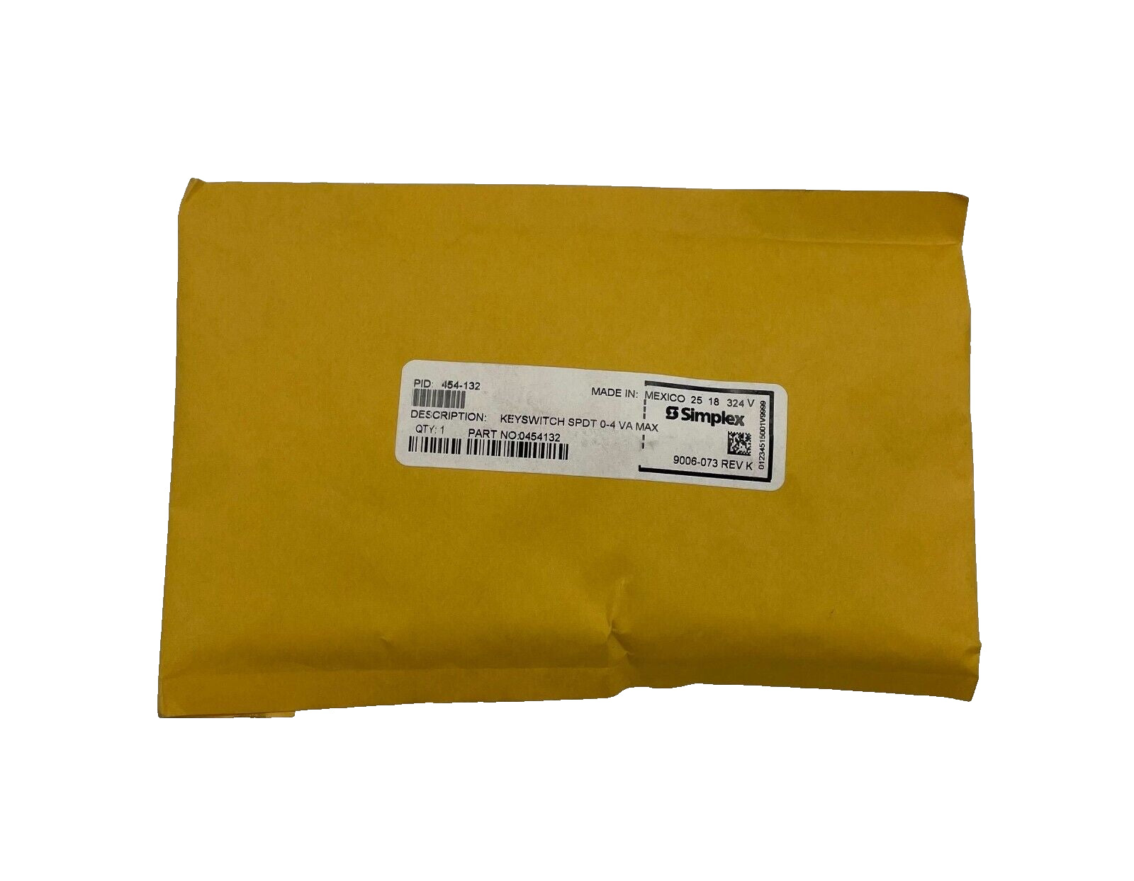Simplex 454-132 - Same Day Shipping (SEALED)