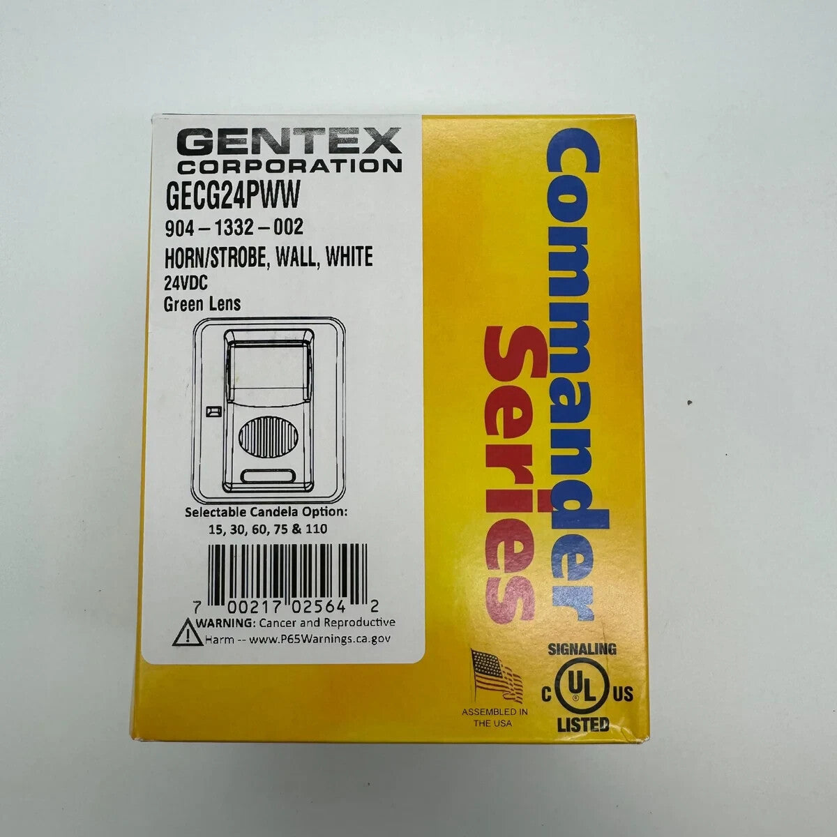 Gentex GECG24PWW - Same Day Shipping (SEALED)