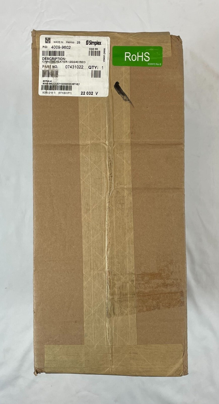 Simplex 4009-9602 - Same Day Shipping (SEALED)