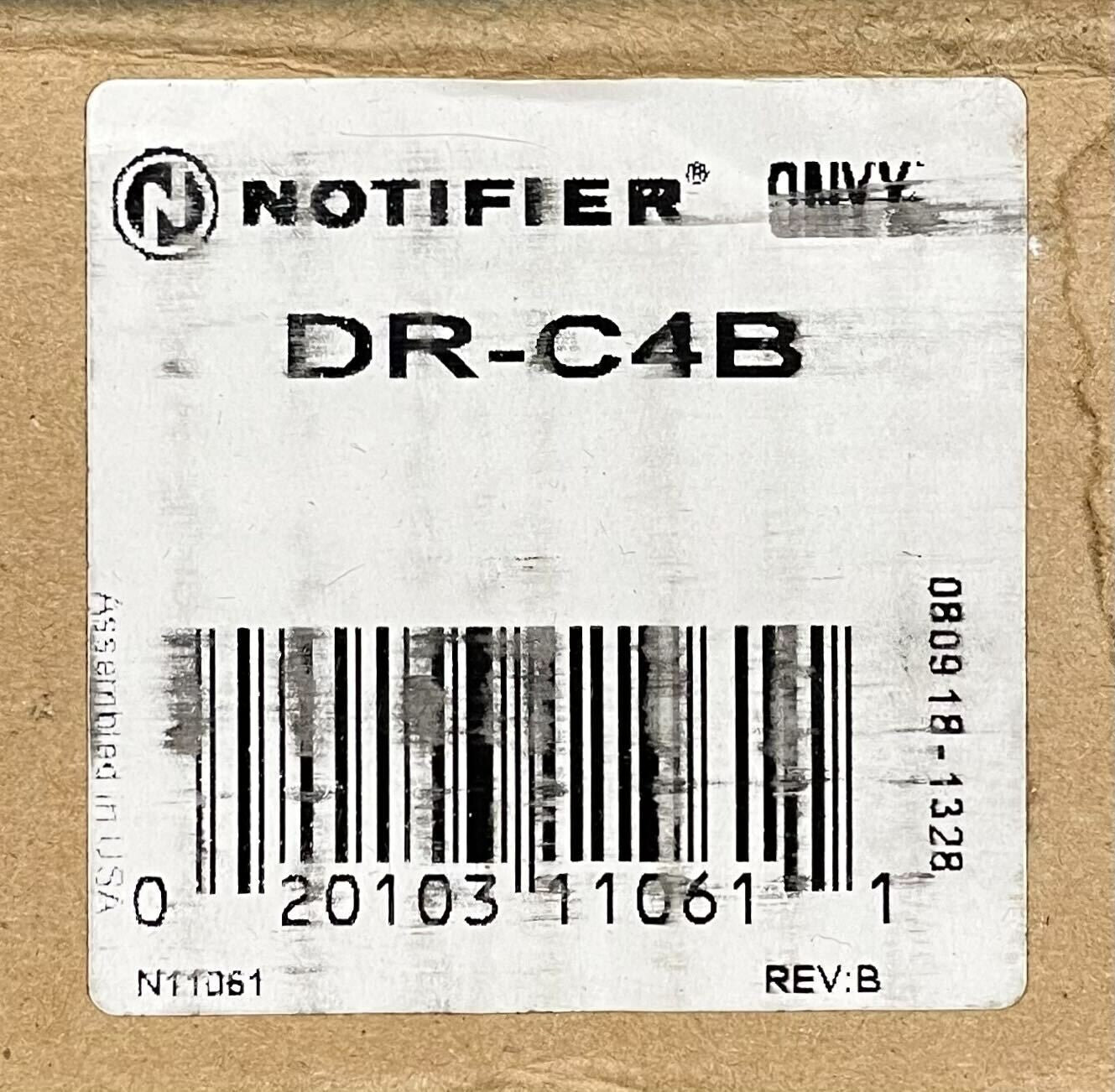 Notifier DR-C4B - Same Day Shipping (SEALED)