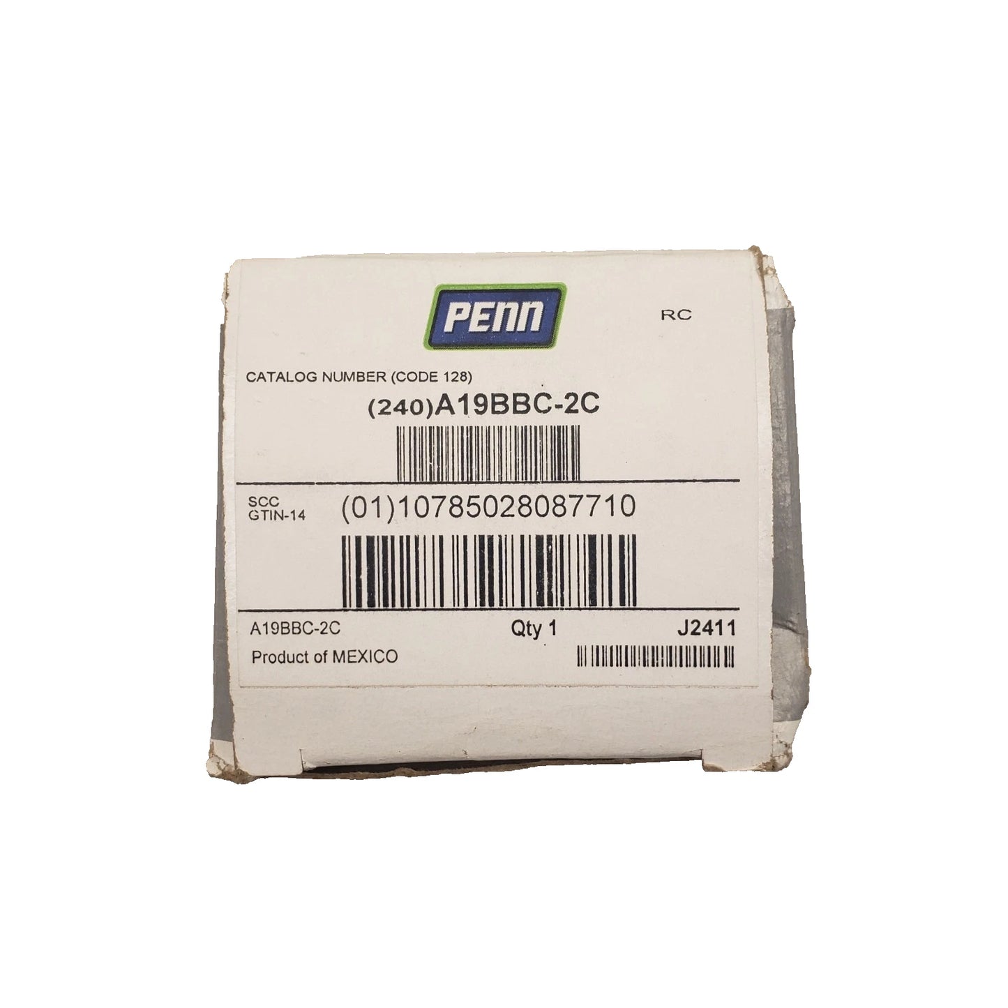 Johnson Controls A19BBC-2C Line Voltage Mechanical Thermostat